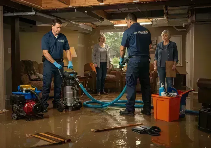 Basement Water Extraction and Removal Techniques process in Frankston, TX